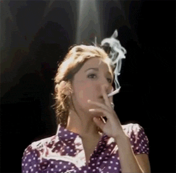 #10 GIFS Smoking Fetish Women Cigarettes!!! — 47