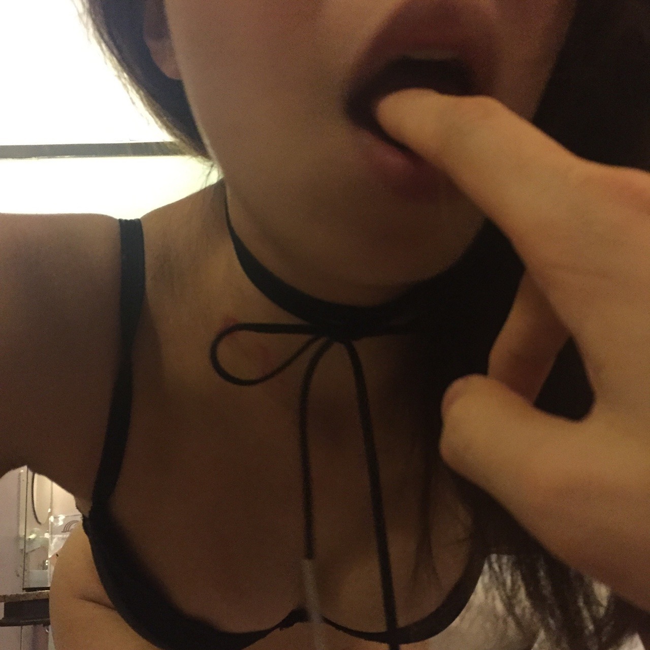 bring back fingers in mouths — 12