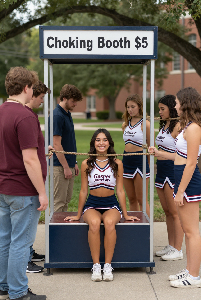 Gasper U Cheerleader Fund Raising — 25