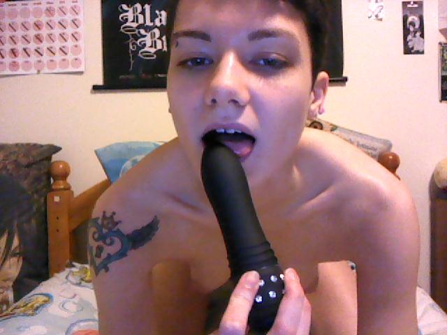 More of the Girl With The Bad Dragon Dildo — 15